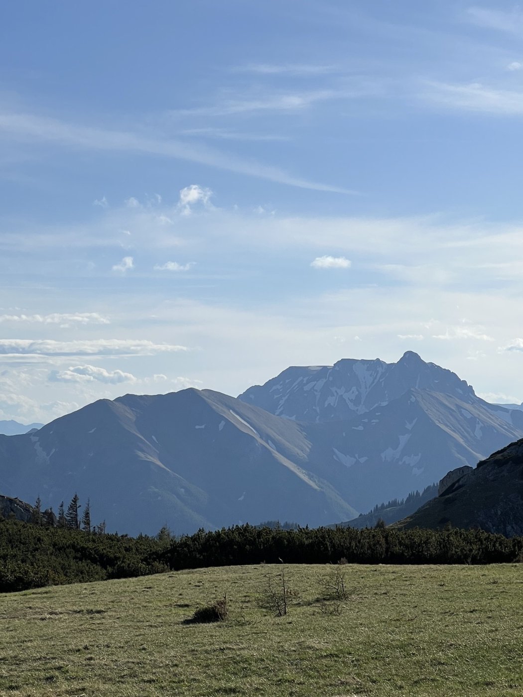 Wanderweg durch die Latschenfelder am Hochschwab