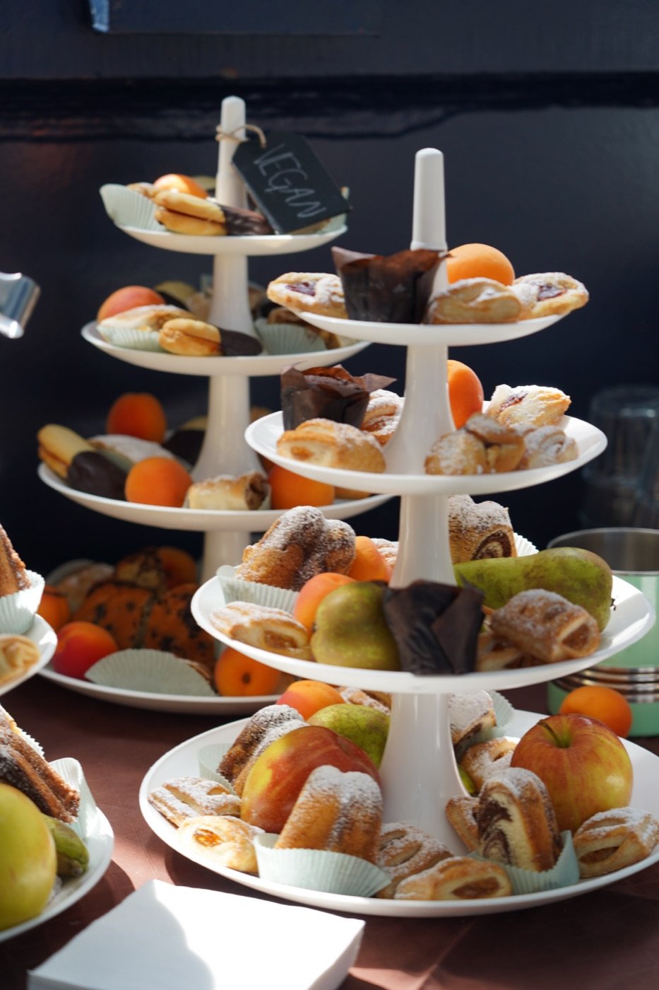 Dessertbuffet bei einem Event